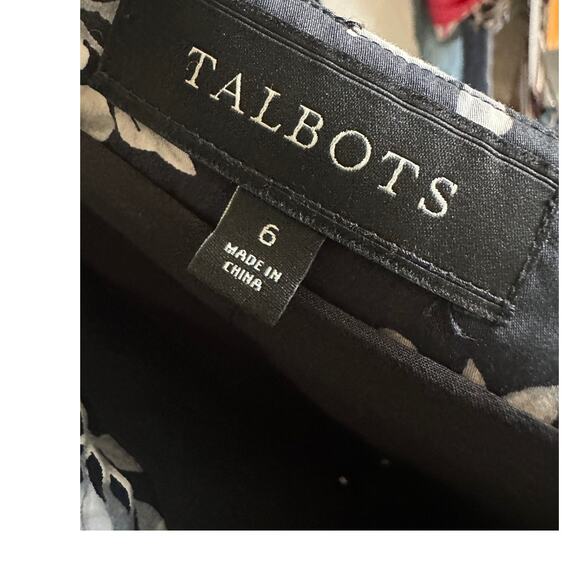 Talbots Flared Skirt - Bird Cage Size 6 - Picture 5 of 6